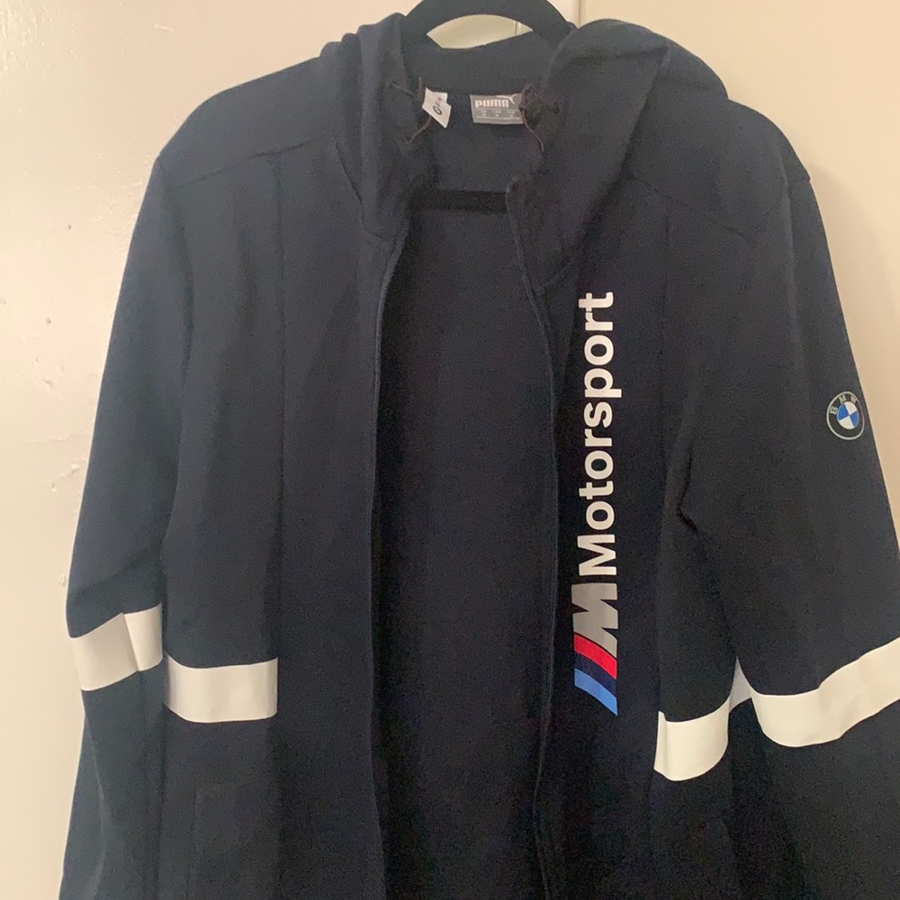 BMW Jacket with hoodie